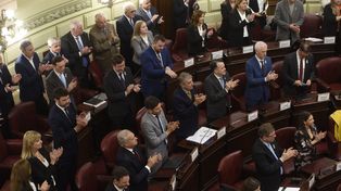 La Convención Constituyente, escenario de una discusión sobre la distribución del poder en Santa Fe.&nbsp;