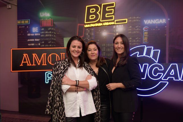 Romina Batalles, Valeria Krupick y Flavia Padin