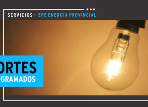 Cortes programados por la EPE