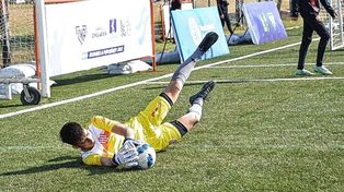 Matías Coria representó a Unión en el evento Evolución de Arqueros que organizó Conmebol en Rosario.