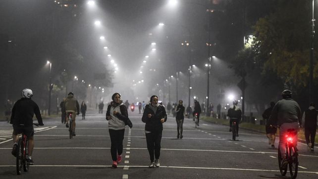 Los porte&ntilde;os pueden salir a correr despu&eacute;s de las 20.&nbsp;