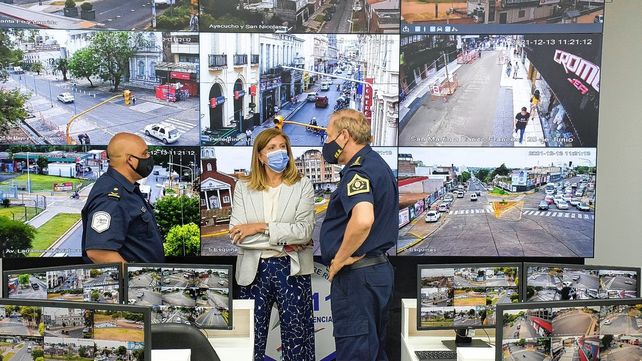 Cámaras de seguridad: presentaron los avances del 911