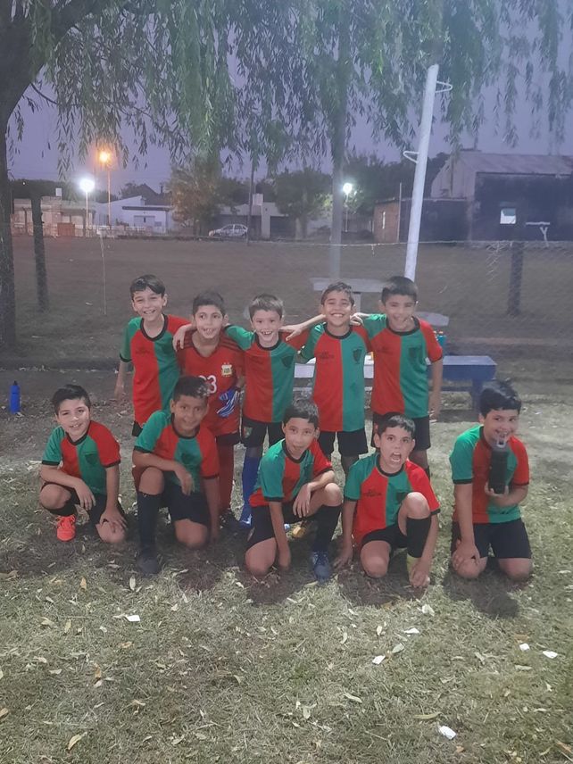Coronel Aguirre “A” (Cat. 2013) -&nbsp;Los chicos del rojiverde: Ian Ledesma
