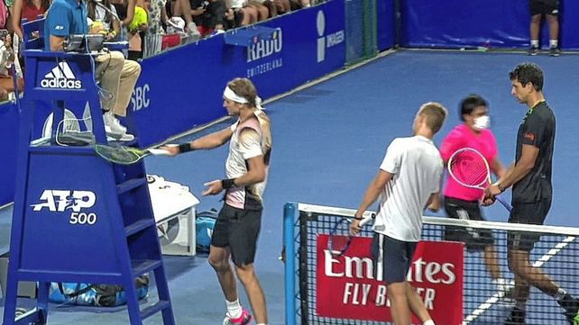Zverev fue expulsado por conducta antideportiva del ATP de Acapulco.