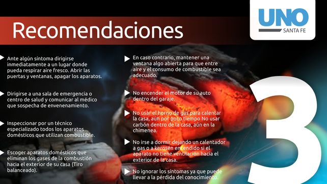 Cómo prevenir una intoxicación por monóxido de carbono