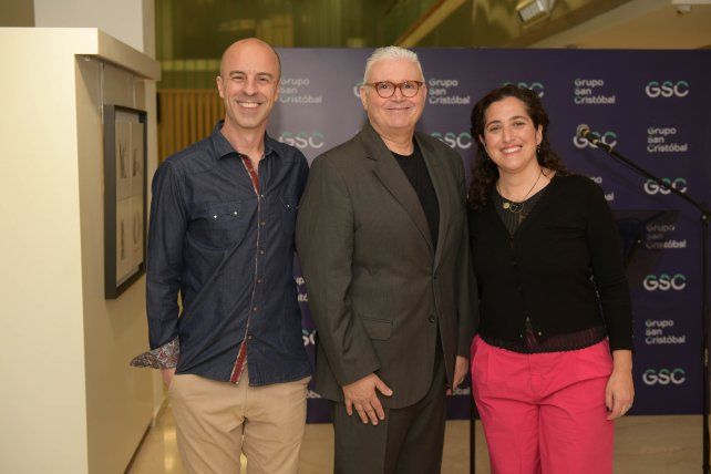 Javier Del Olmo, Alfredo Cherara y Jesica Di Monte
