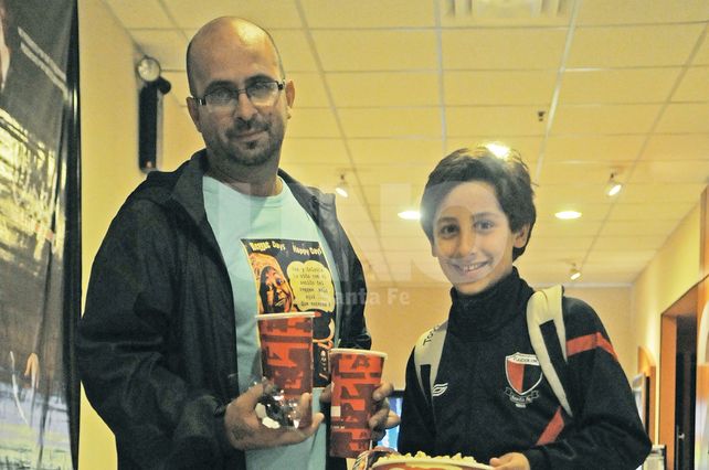 Cristian y Lautaro se inclinaron por Capitán América 2.