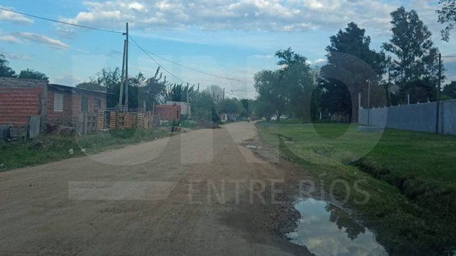 Calle Tibiletti: vecinos aislados y cansados de reclamar por el estado de la arteria