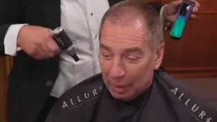 Santilli cumplió su promesa de campaña y se rapó la cabeza a lo Espert