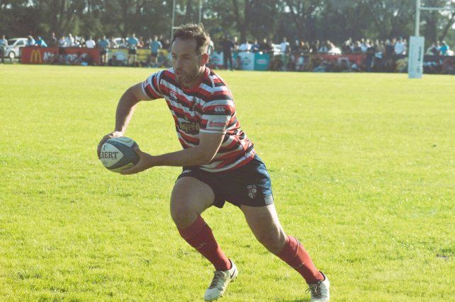 Tomás Kerz consiguió marcar un try Tomás Kerz consiguió marcar un try