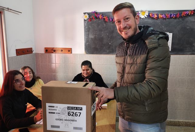 El candidato oficialista