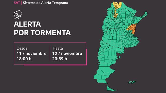 SMN pronostica tormentas y aumento de temperaturas promedio