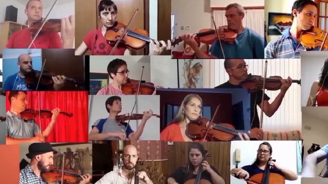 La cuarentena en Entre Ríos, musicalizada por la Sinfónica