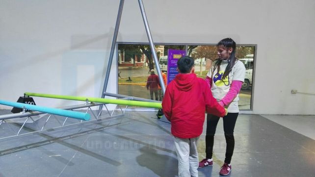La lluvia no frena Tecnópolis Federal