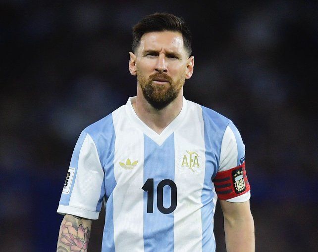 Messi habló tras la baja.