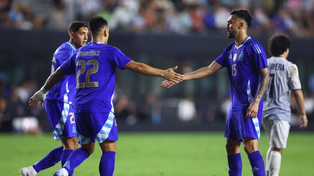 Argentina muestra contundencia y sigue metiendo goles ante Puerto Rico.