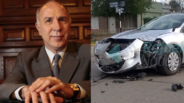 Lorenzetti tuvo un accidente de tránsito en Rafaela y hay un motociclista en estado crítico