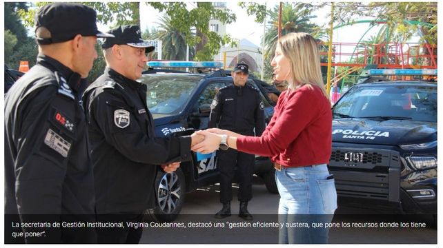 Pullaro refuerza la seguridad en el norte: nuevas camionetas y fondos para el departamento 9 de Julio