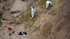 El Equipo Argentino de Antropología Forense trabajó en el lugar. (Foto: Celina Mutti Lovera) El Equipo Argentino de Antropología Forense trabajó en el lugar. (Foto: Celina Mutti Lovera)