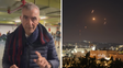 Nelson Castro en vivo desde Israel: vivió un ataque de misiles y debió ir a un refugio