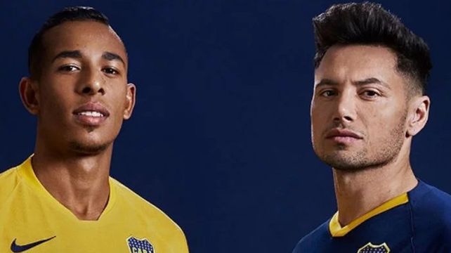 Boca presentó sus nuevas camisetas