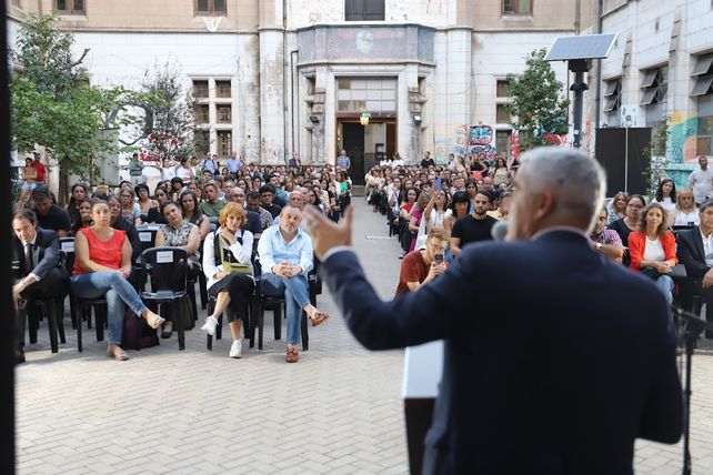 El rector de la UNR Franco Bartolacci enfatizó en la importancia que este programa tiene para la Universidad