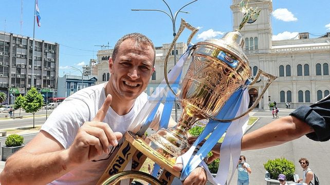 Galería: así fue el recibimiento a Mariano Werner en Paraná
