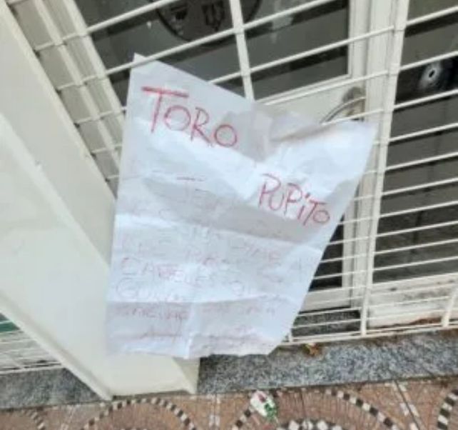 Toro y Pupito, dos presos destinatarios de un mensaje mafioso en Villa Gobernador Gálvez