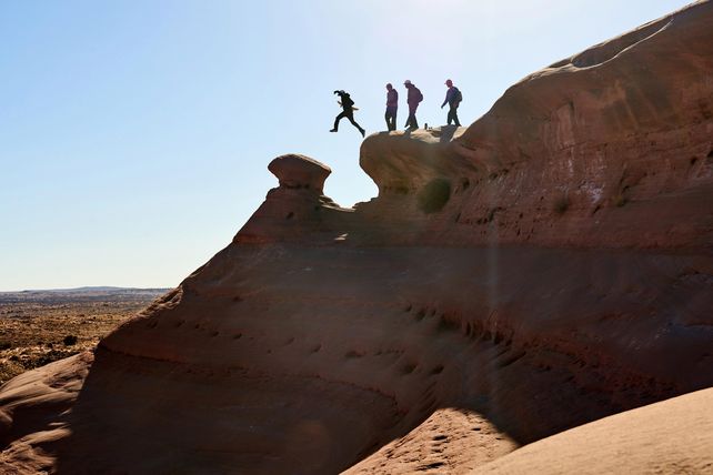 La experiencia de andar en skate en un lugar tan remoto como el desierto