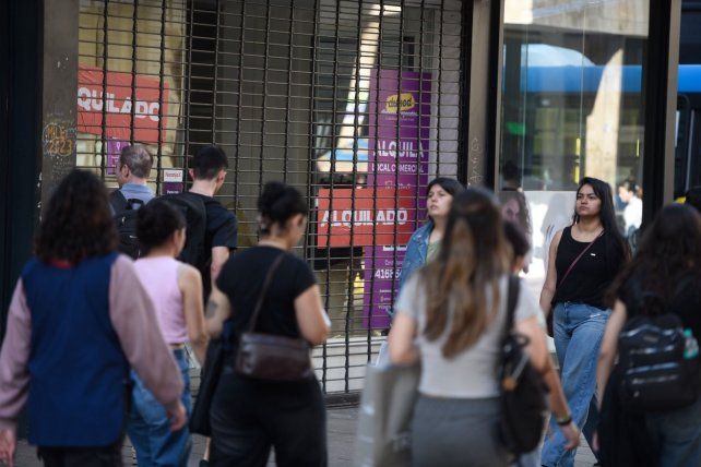 La mayoría de los comercios de la ciudad cerraron abril con menos ventas.