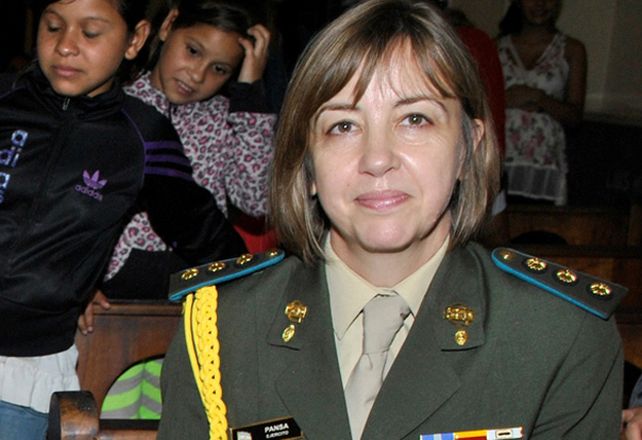 María Isabel Pansa. La primera mujer que accede al cargo en el Ejército.