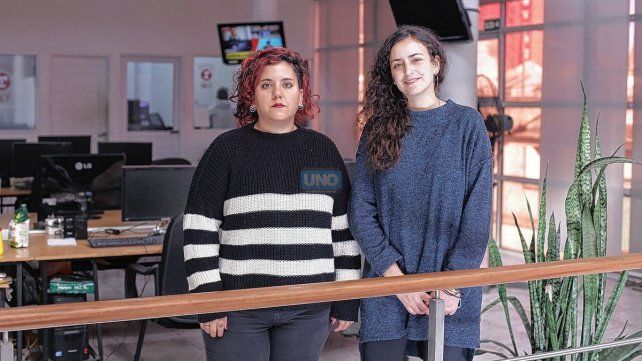 Sofía Cáceres Sforza y Nadia Burgos