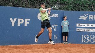 El argentino Mariano Navone avanzó a las semifinales del Challenger de tenis en Santa Fe.