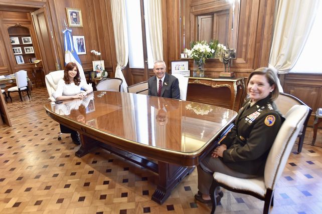 La vicepresidenta Cristina Kirchner