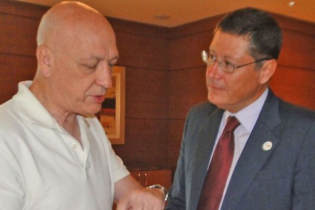 Bonfatti se reúne con la ministra de Comercio Exterior de Abu Dhabi
