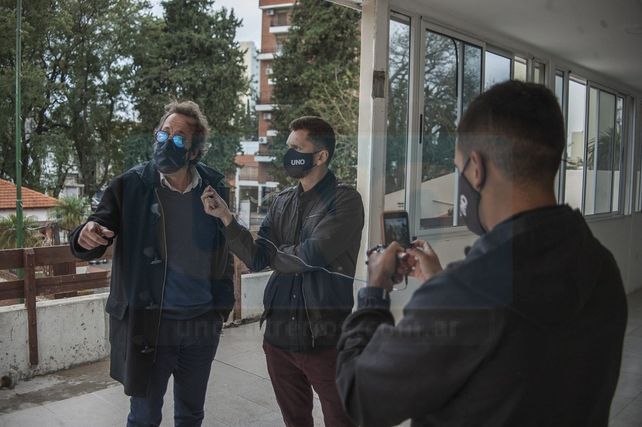 Emilio Fouces diálogo con UNO sobre los trabajos que se vienen realizando en la entidad