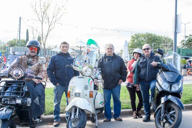 Juan Ignacio Dris, Ariel Echeverría, Salvador Mateo, Alberto Elinchecta y Elisa Corsi