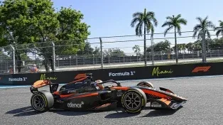Nicolás Varrone largará quinto en la Sprint de la Fórmula 2 en Miami