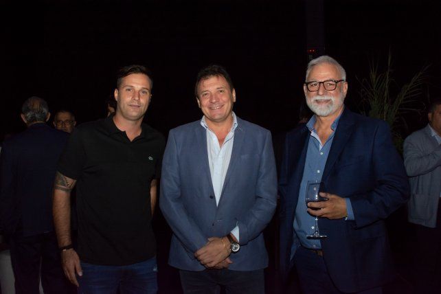 Damián Perassi, Leonardo Raimundo y Ricardo Canut
