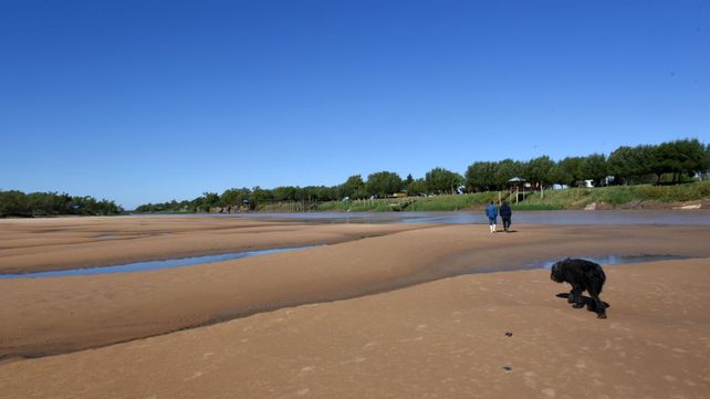 Cómo se vive la bajante en la isla, lejos del coronavirus y los problemas de la ciudad