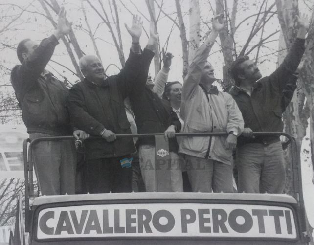 La intensa carrera política del Tigre Cavallero en imágenes