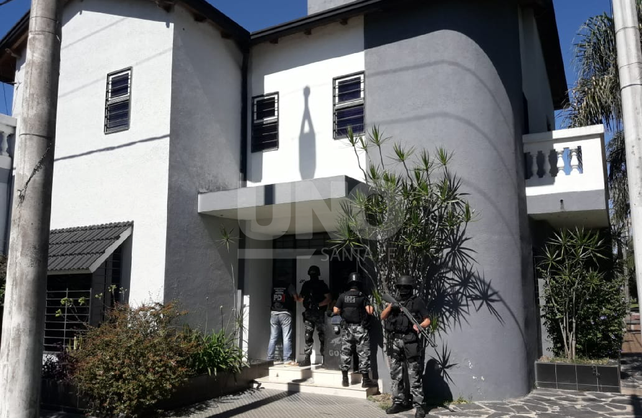 Cayó organización narcocriminal con decenas de kilos de cocaína en Santa Fe
