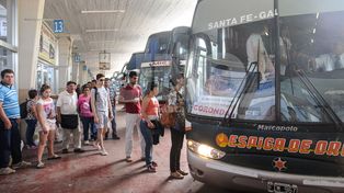 Aumentó el transporte interurbano de pasajeros