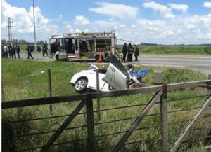 Un matrimonio de Rosario falleció en un accidente automovilístico en San Luis
