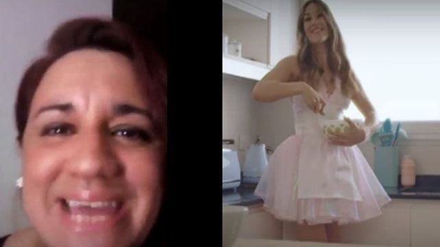 Una rosarina hizo su propia versión de La Tonta de Jimena Barón