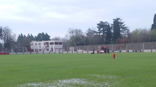 Argentino viajó a Luján, pero se tuvo que volver sin entrar a la cancha.