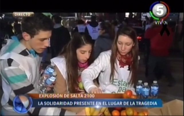 Los que ayudan a ayudar, otro eslabón de la cadena de solidaridad