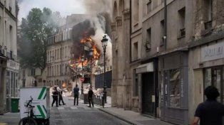 Explotó un edificio en el barrio Latino de París por una pérdida de gas