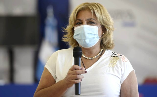 La ministra de salud
