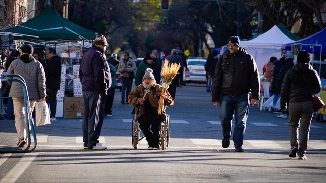 San Cayetano: los fieles se acercaron desde temprano a pedir pan y trabajo